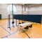 National Public Seating NPS Room Divider, 6' Height, 5 Sections, Clear Acrylic Panels RDB6-5CA - alternate 9